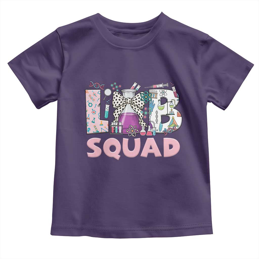 Funny Lab Squad Chemistry Laboratory Week Toddler T Shirt