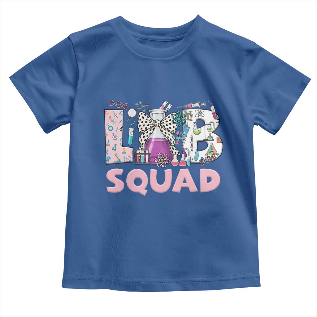 Funny Lab Squad Chemistry Laboratory Week Toddler T Shirt