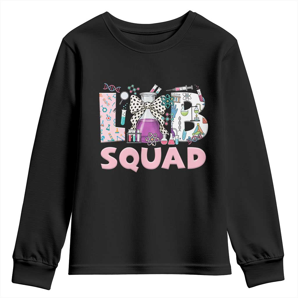 Funny Lab Squad Chemistry Laboratory Week Youth Sweatshirt
