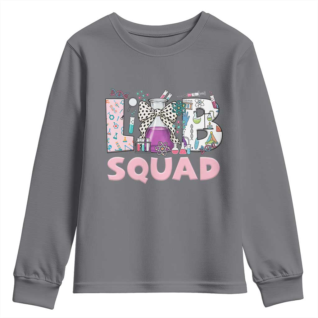 Funny Lab Squad Chemistry Laboratory Week Youth Sweatshirt