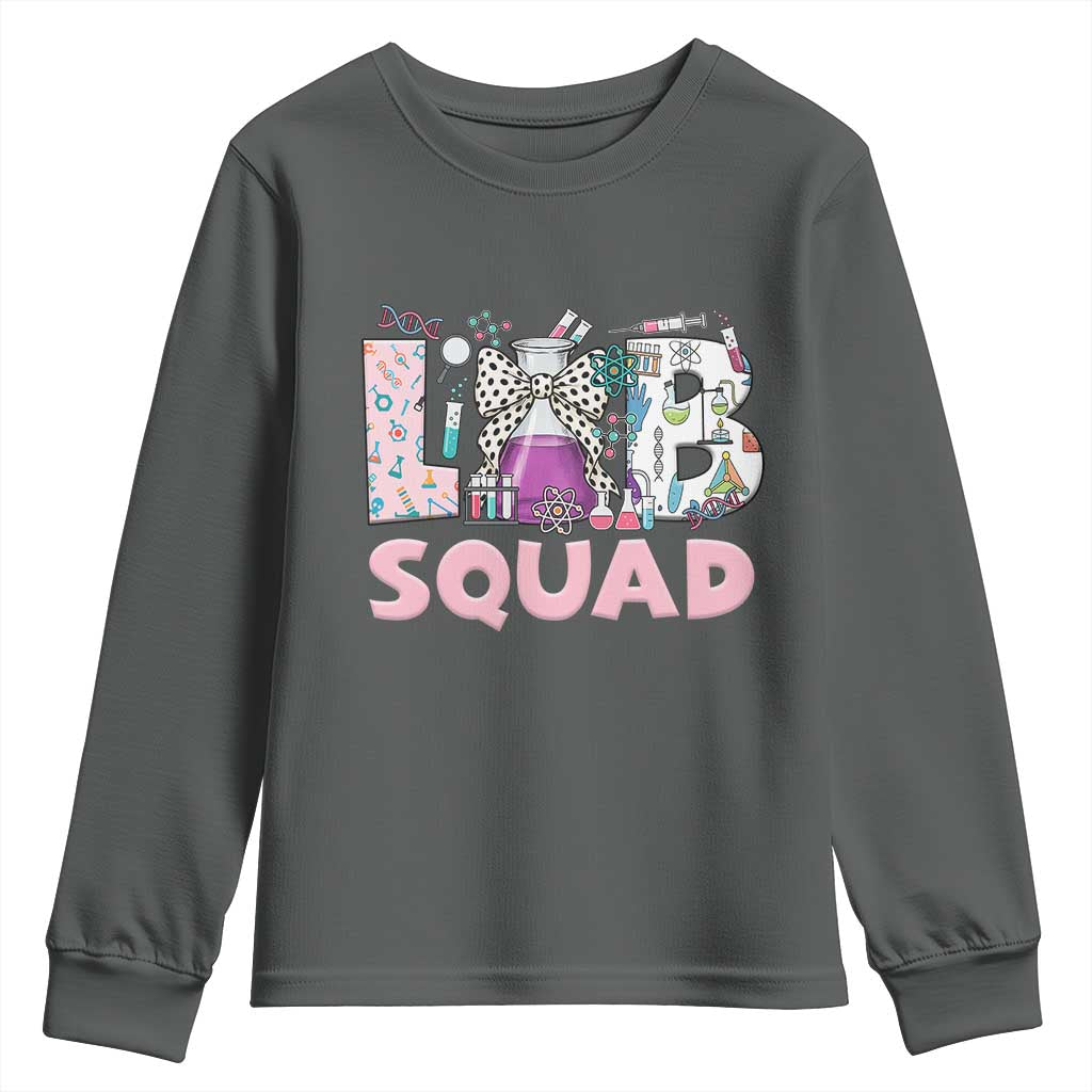 Funny Lab Squad Chemistry Laboratory Week Youth Sweatshirt