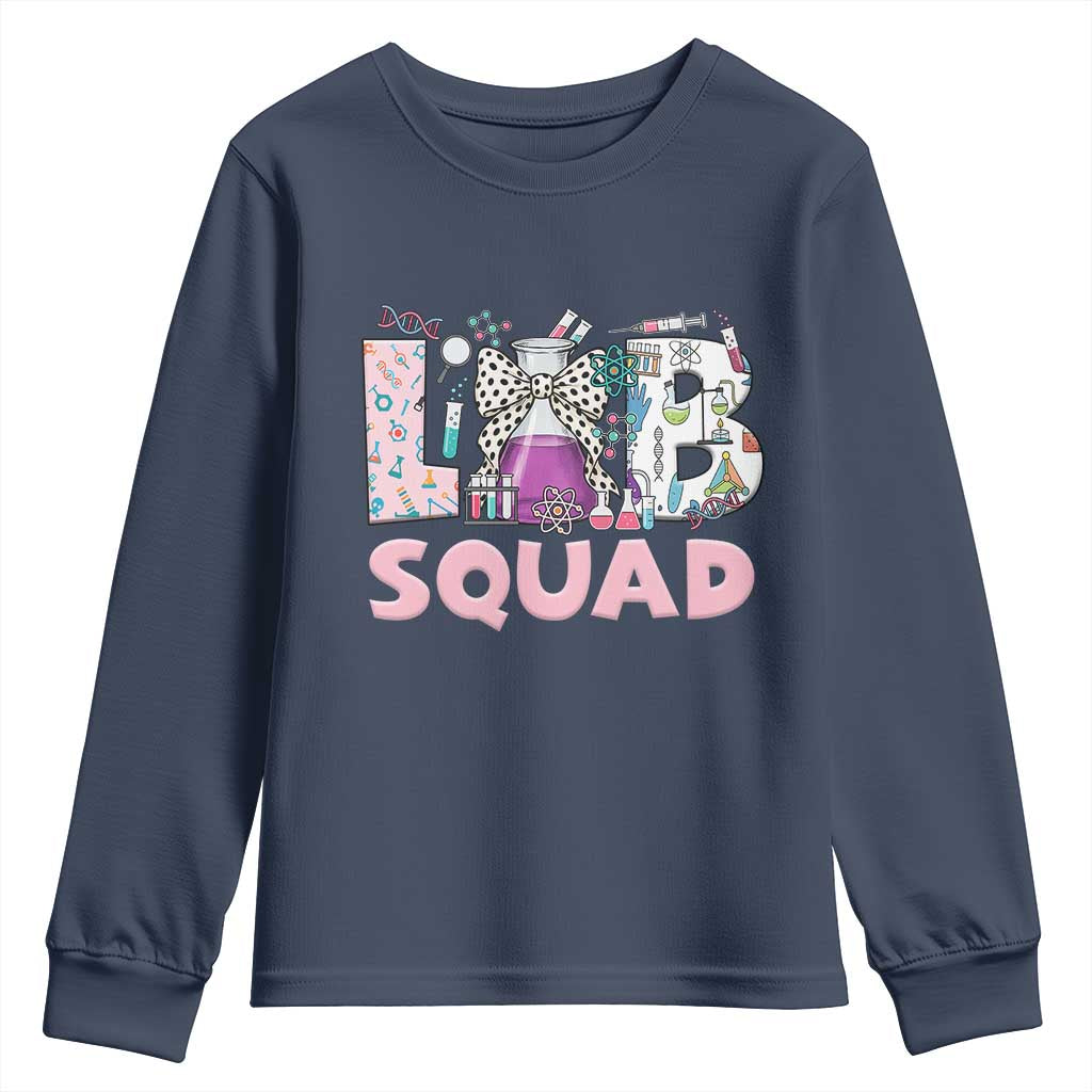 Funny Lab Squad Chemistry Laboratory Week Youth Sweatshirt