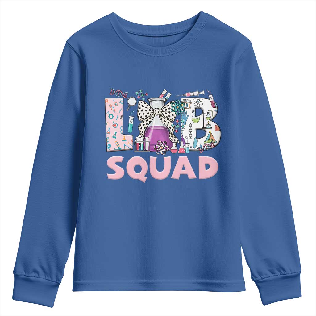 Funny Lab Squad Chemistry Laboratory Week Youth Sweatshirt