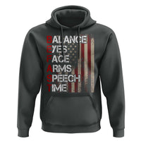 Stroke Awareness Hoodie BEFAST Stroke Symptoms Vintage American Flag