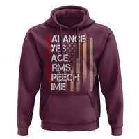 Stroke Awareness Hoodie BEFAST Stroke Symptoms Vintage American Flag
