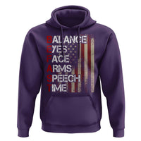 Stroke Awareness Hoodie BEFAST Stroke Symptoms Vintage American Flag