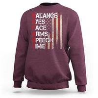 Stroke Awareness Sweatshirt BEFAST Stroke Symptoms Vintage American Flag