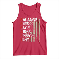 Stroke Awareness Tank Top BEFAST Stroke Symptoms Vintage American Flag