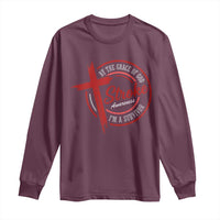 By The Grace Of God I'm A Survivor Stroke Awareness Long Sleeve Shirt