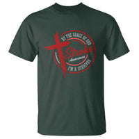 By The Grace Of God I'm A Survivor Stroke Awareness T Shirt