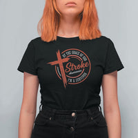By The Grace Of God I'm A Survivor Stroke Awareness T Shirt For Women