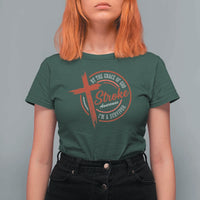 By The Grace Of God I'm A Survivor Stroke Awareness T Shirt For Women