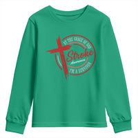 By The Grace Of God I'm A Survivor Stroke Awareness Youth Sweatshirt