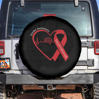 Stroke Awareness Spare Tire Cover Stroke Survivor Warrior Brain Attack