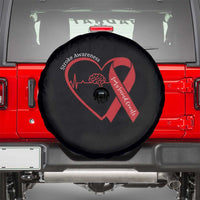 Stroke Awareness Spare Tire Cover Stroke Survivor Warrior Brain Attack