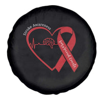 Stroke Awareness Spare Tire Cover Stroke Survivor Warrior Brain Attack