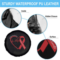 Stroke Awareness Spare Tire Cover Stroke Survivor Warrior Brain Attack