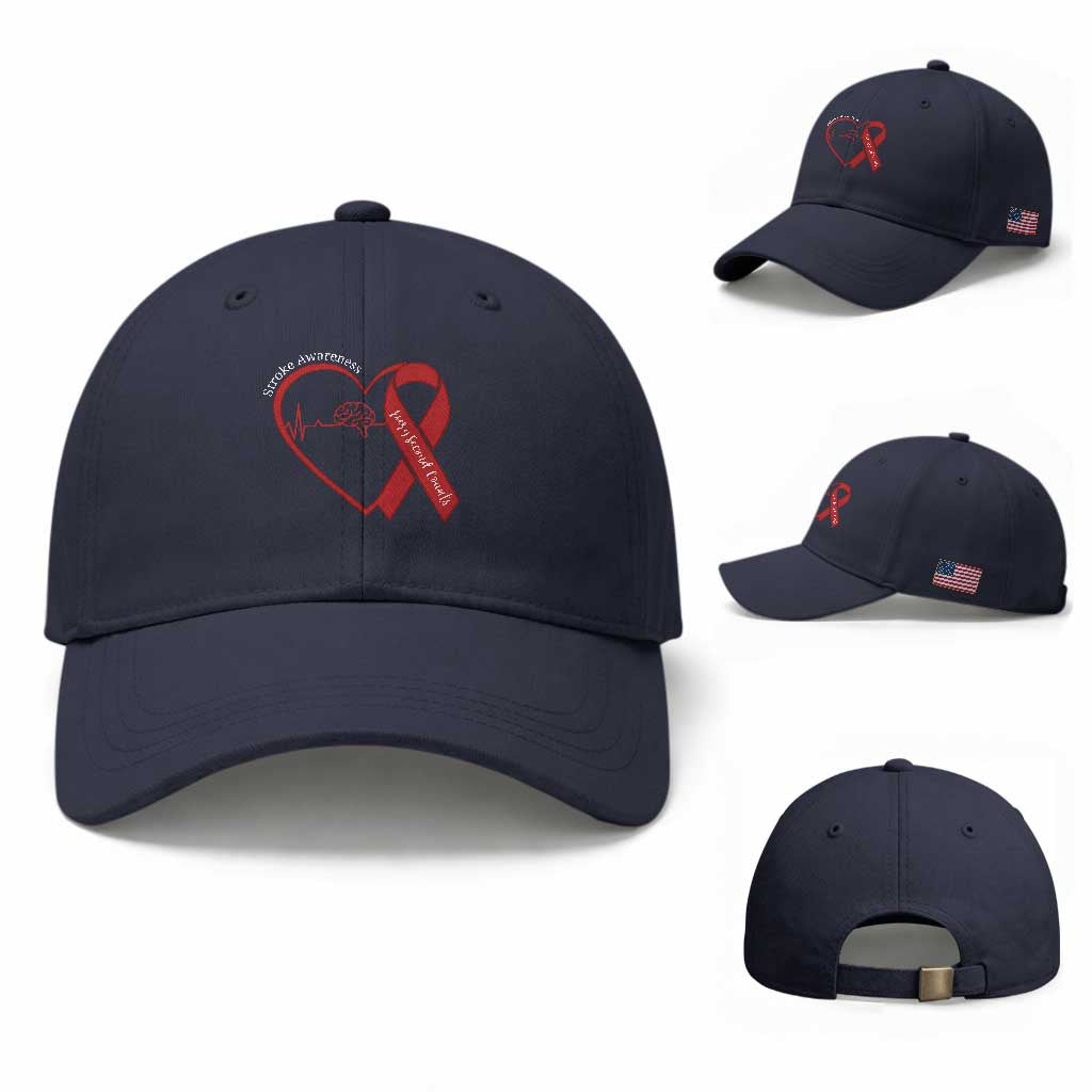 Stroke Awareness Baseball Cap Stroke Survivor Warrior Brain Attack