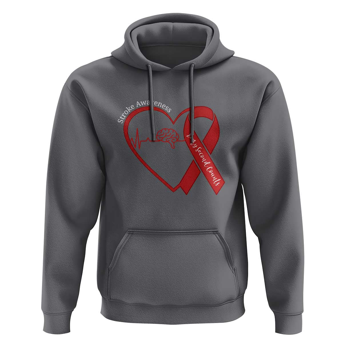 Stroke Awareness Hoodie Stroke Survivor Warrior Brain Attack