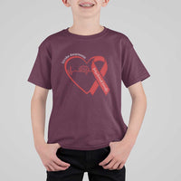 Stroke Awareness T Shirt For Kid Stroke Survivor Warrior Brain Attack