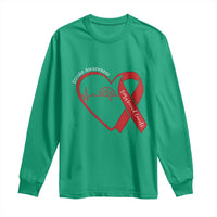 Stroke Awareness Long Sleeve Shirt Stroke Survivor Warrior Brain Attack