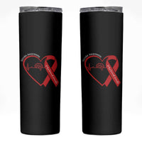 Stroke Awareness Skinny Tumbler Stroke Survivor Warrior Brain Attack