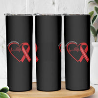 Stroke Awareness Skinny Tumbler Stroke Survivor Warrior Brain Attack