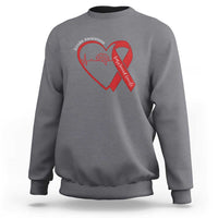 Stroke Awareness Sweatshirt Stroke Survivor Warrior Brain Attack