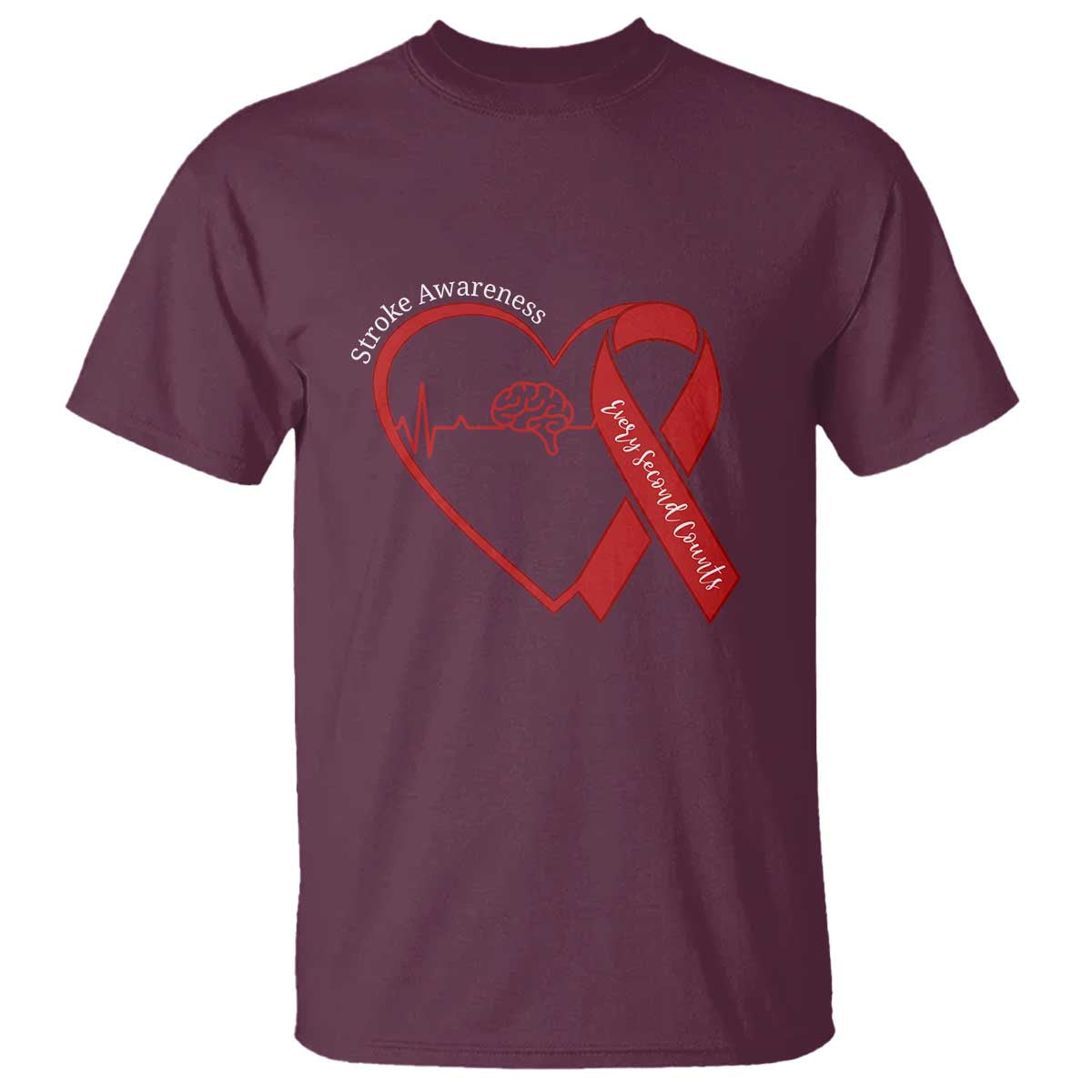 Stroke Awareness T Shirt Stroke Survivor Warrior Brain Attack