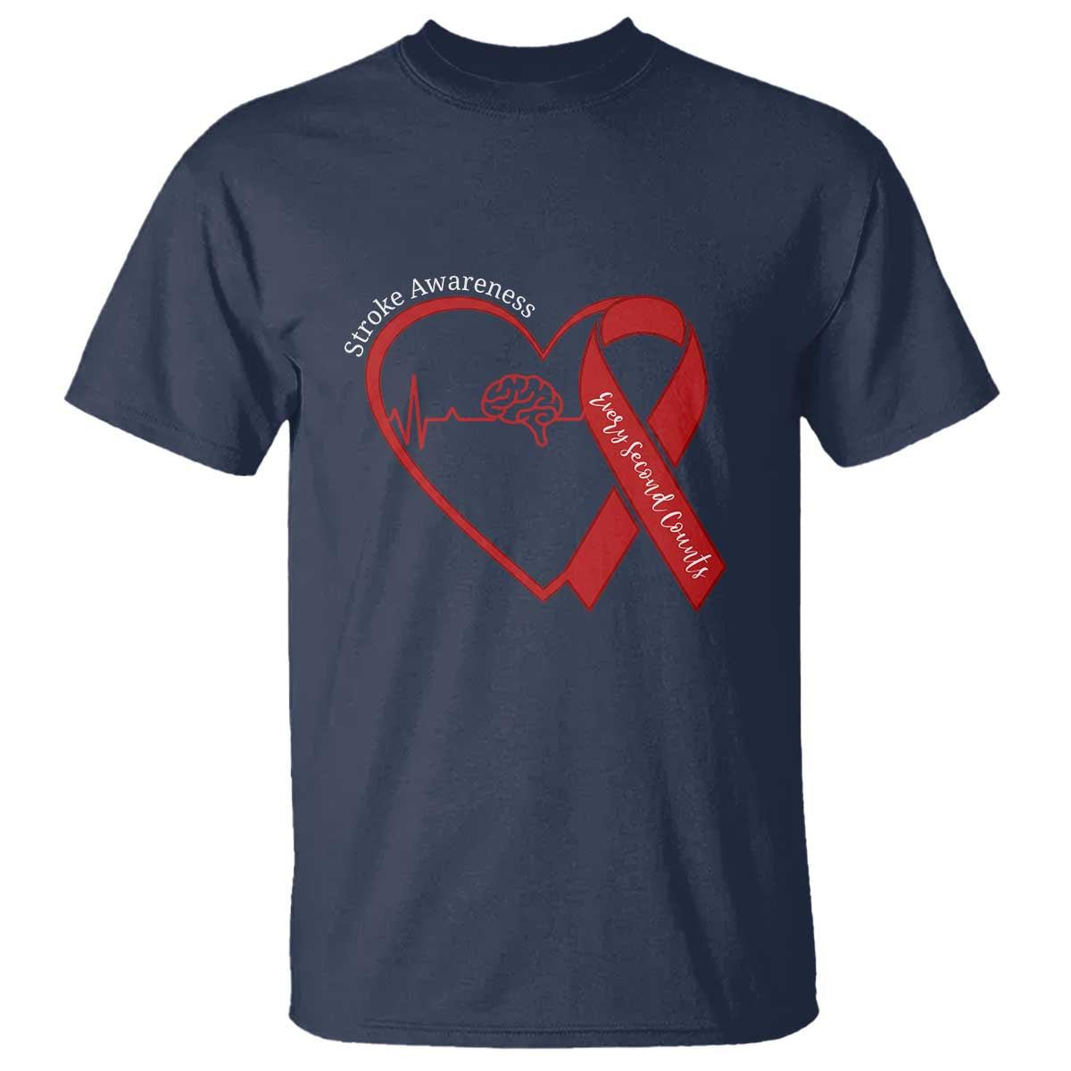 Stroke Awareness T Shirt Stroke Survivor Warrior Brain Attack