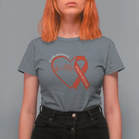 Stroke Awareness T Shirt For Women Stroke Survivor Warrior Brain Attack