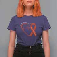 Stroke Awareness T Shirt For Women Stroke Survivor Warrior Brain Attack