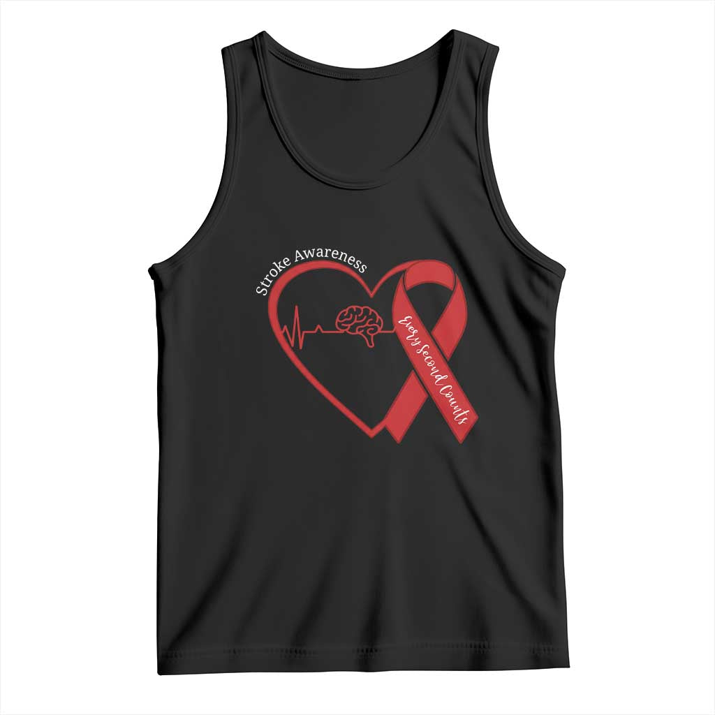 Stroke Awareness Tank Top Stroke Survivor Warrior Brain Attack
