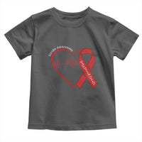 Stroke Awareness Toddler T Shirt Stroke Survivor Warrior Brain Attack