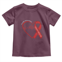 Stroke Awareness Toddler T Shirt Stroke Survivor Warrior Brain Attack