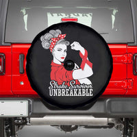 Stroke Survivor Unbreakable Spare Tire Cover Stroke Awareness Gift