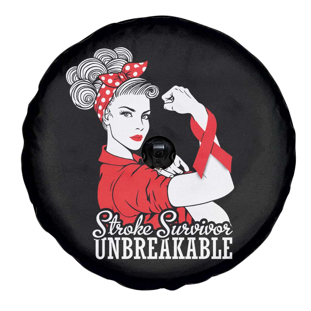 Stroke Survivor Unbreakable Spare Tire Cover Stroke Awareness Gift