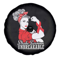 Stroke Survivor Unbreakable Spare Tire Cover Stroke Awareness Gift