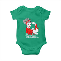 Stroke Survivor Unbreakable Baby Onesie Stroke Awareness Gift
