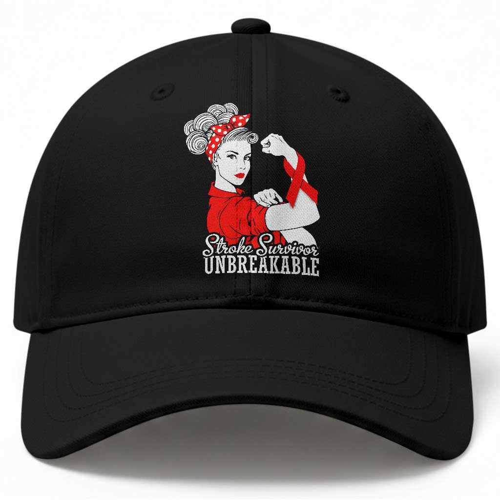 Stroke Survivor Unbreakable Baseball Cap Stroke Awareness Gift