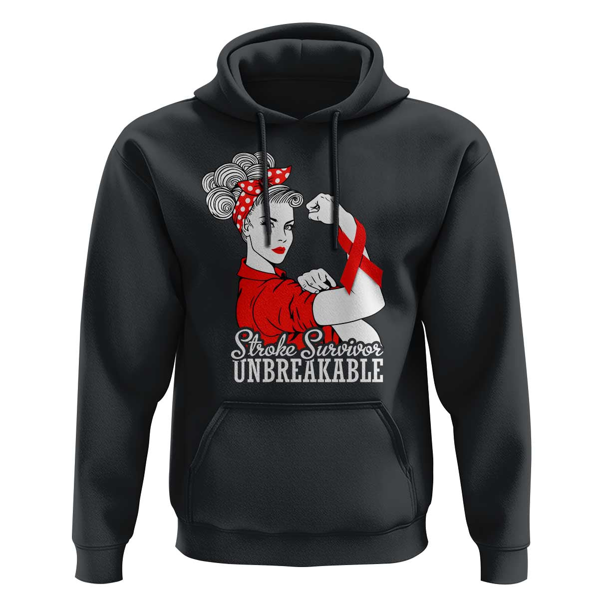 Stroke Survivor Unbreakable Hoodie Stroke Awareness Gift