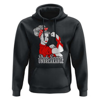 Stroke Survivor Unbreakable Hoodie Stroke Awareness Gift