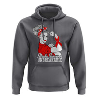 Stroke Survivor Unbreakable Hoodie Stroke Awareness Gift