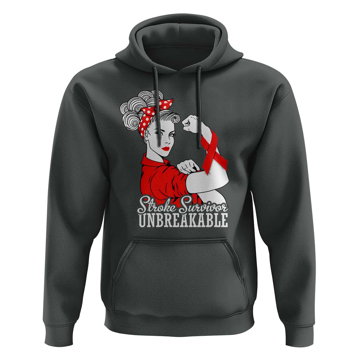 Stroke Survivor Unbreakable Hoodie Stroke Awareness Gift