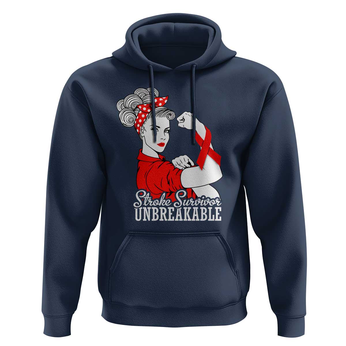 Stroke Survivor Unbreakable Hoodie Stroke Awareness Gift
