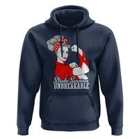 Stroke Survivor Unbreakable Hoodie Stroke Awareness Gift
