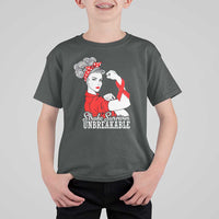 Stroke Survivor Unbreakable T Shirt For Kid Stroke Awareness Gift