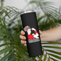 Stroke Survivor Unbreakable Skinny Tumbler Stroke Awareness Gift