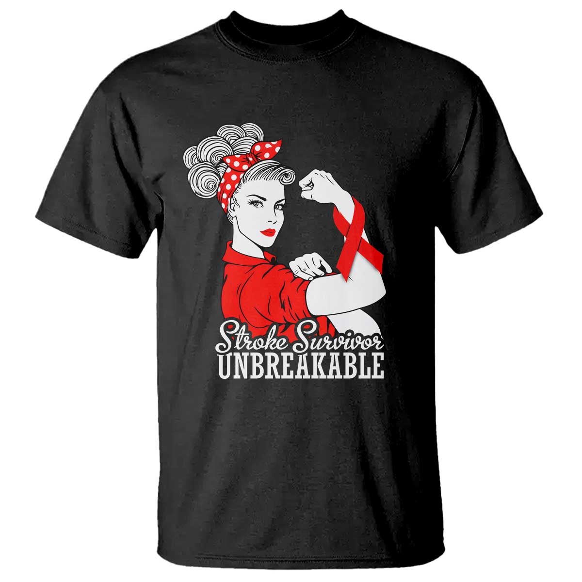 Stroke Survivor Unbreakable T Shirt Stroke Awareness Gift