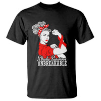 Stroke Survivor Unbreakable T Shirt Stroke Awareness Gift